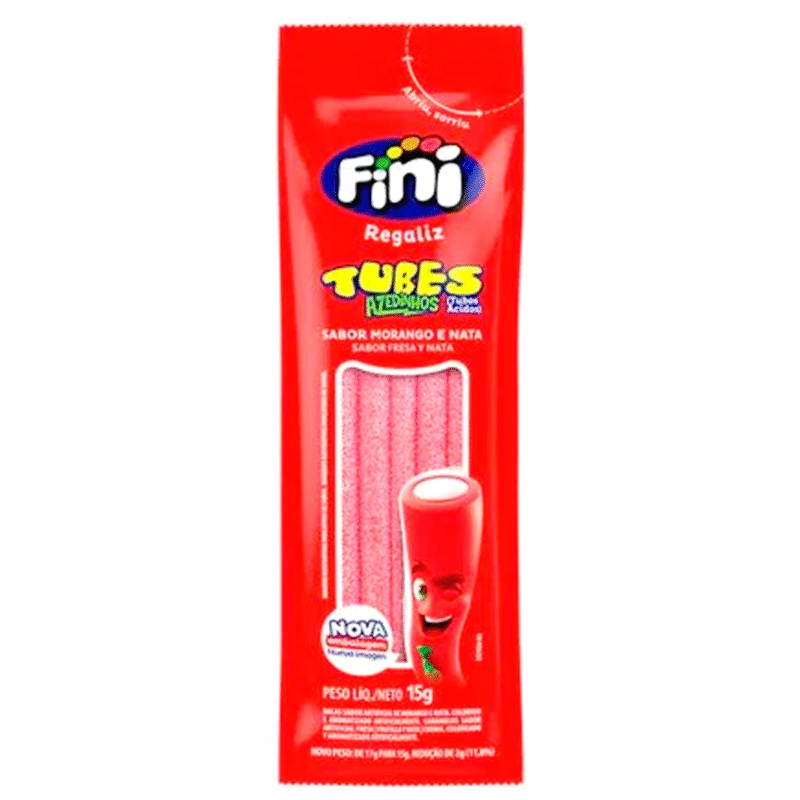 Fini Tubes Morango Azedinhos