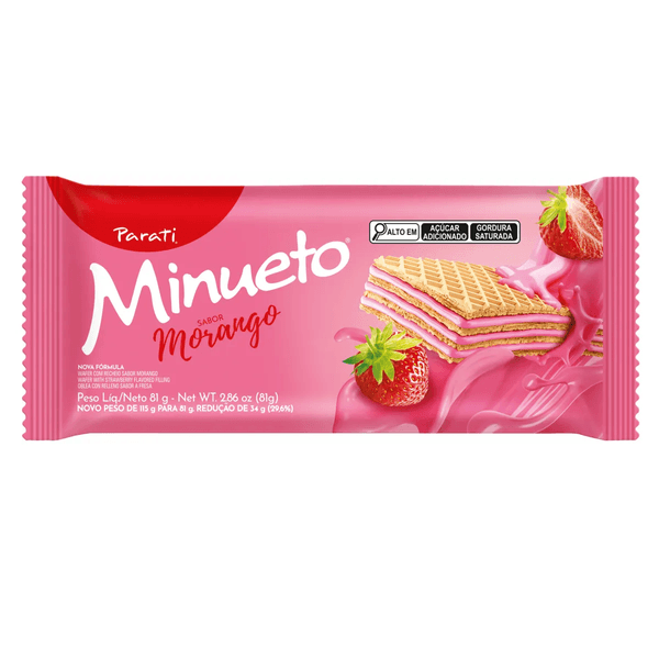 Minueto Morango 81g